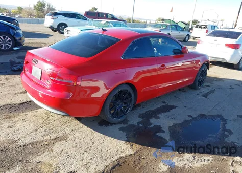 2012 Audi A5 2.0T Premium z USA, uszkodzony, nr VIN WAULFAFR7CA001309